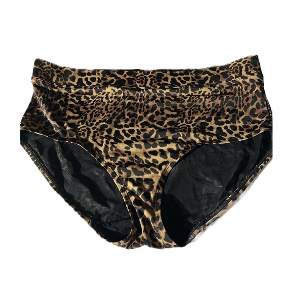 Swim by Cacique leopard‎ print High Waist bikini Swimsuit bottom size 18 NWOT - Picture 12 of 12